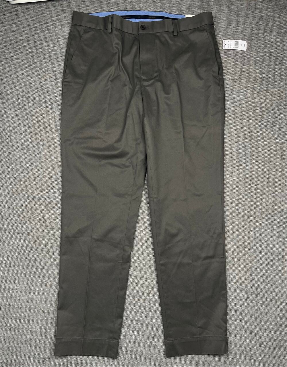 Brooks Brothers Lightweight Advantage Chino Milano Pants Mens 36x30 Gray Taupe